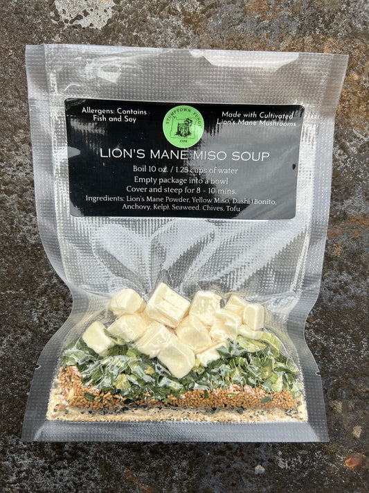 Lion's Mane Miso Soup